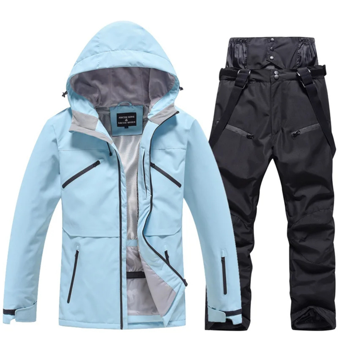 Giacca da Sci e Pantaloni da Sci | Completo da Sci Unisex | Set a Due Pezzi