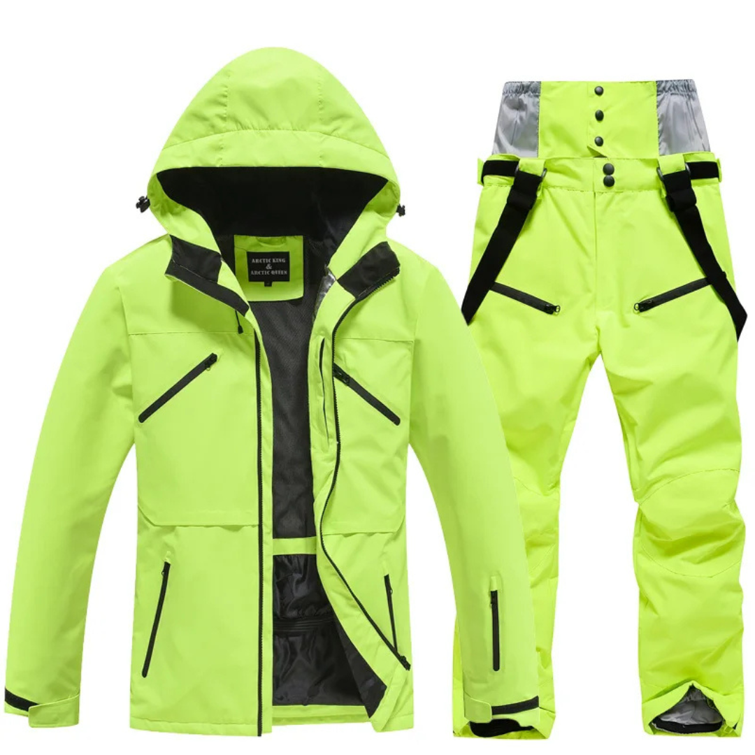 Giacca da Sci e Pantaloni da Sci | Completo da Sci Unisex | Set a Due Pezzi