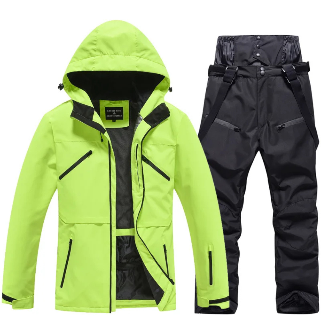 Giacca da Sci e Pantaloni da Sci | Completo da Sci Unisex | Set a Due Pezzi