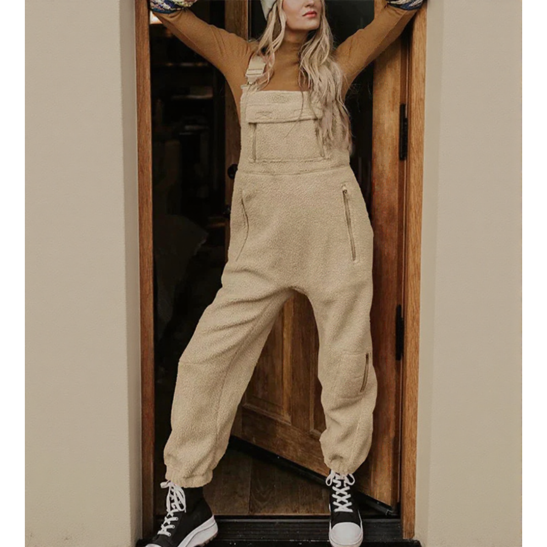 Tuta Sci Donna | In Pile & con Tasche con Cerniera