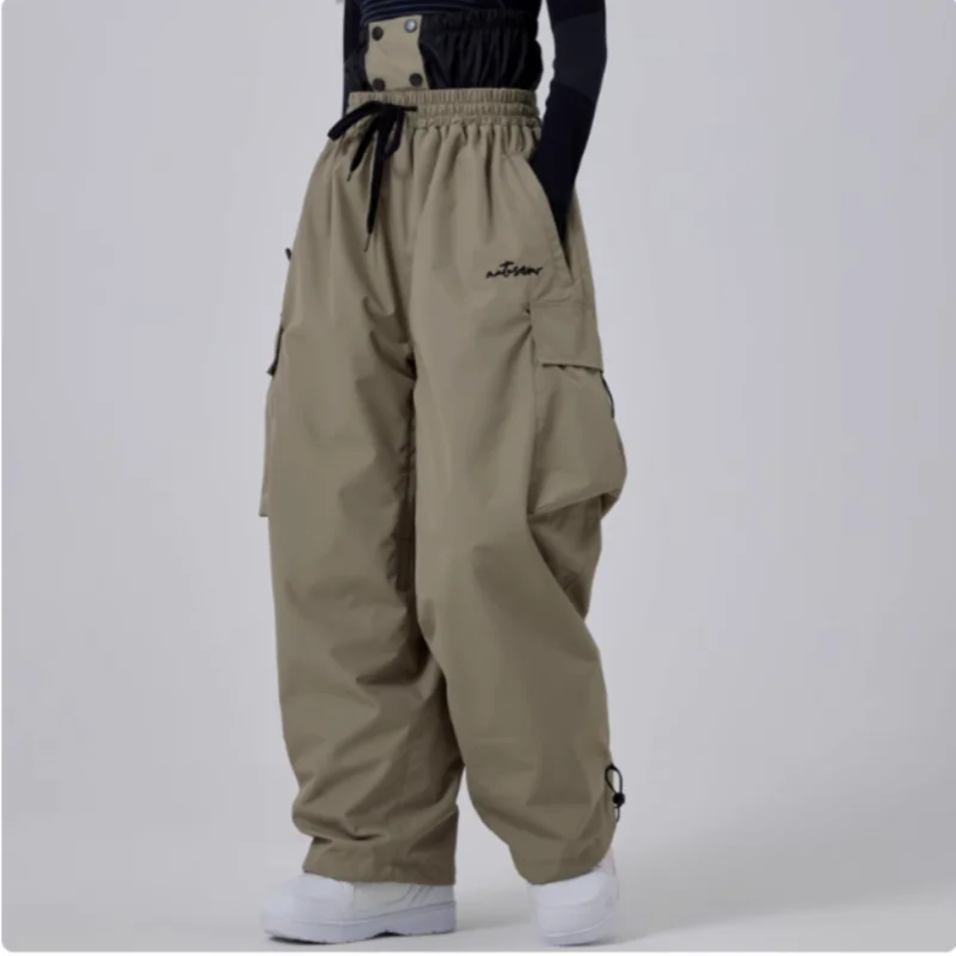 Pantaloni da Sci Baggy Donna | Snowboard | Impermeabili per l’Inverno