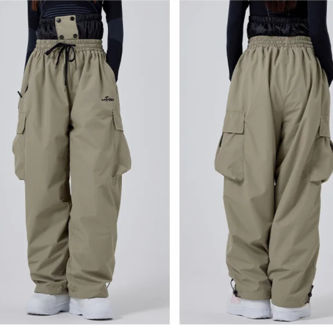 Pantaloni da Sci Baggy Donna | Snowboard | Impermeabili per l’Inverno