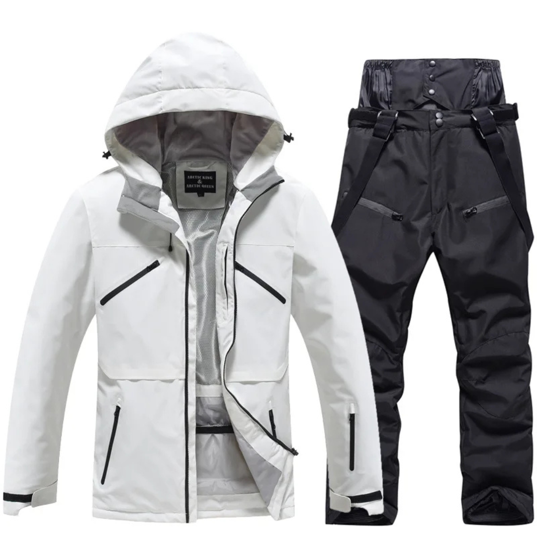 Giacca da Sci e Pantaloni da Sci | Completo da Sci Unisex | Set a Due Pezzi