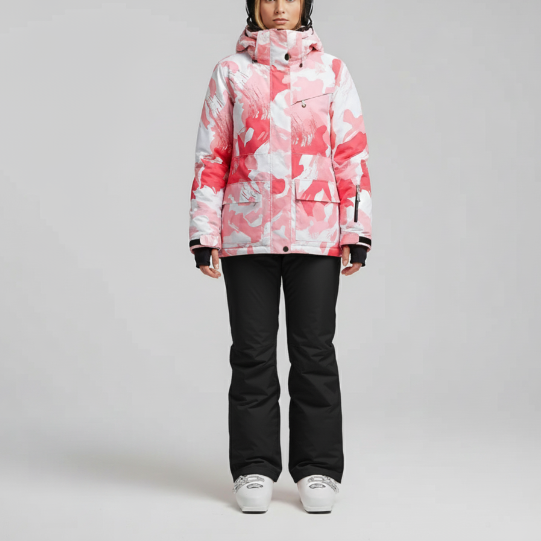 Skianzug Damen in Rosa | Warm und bequem