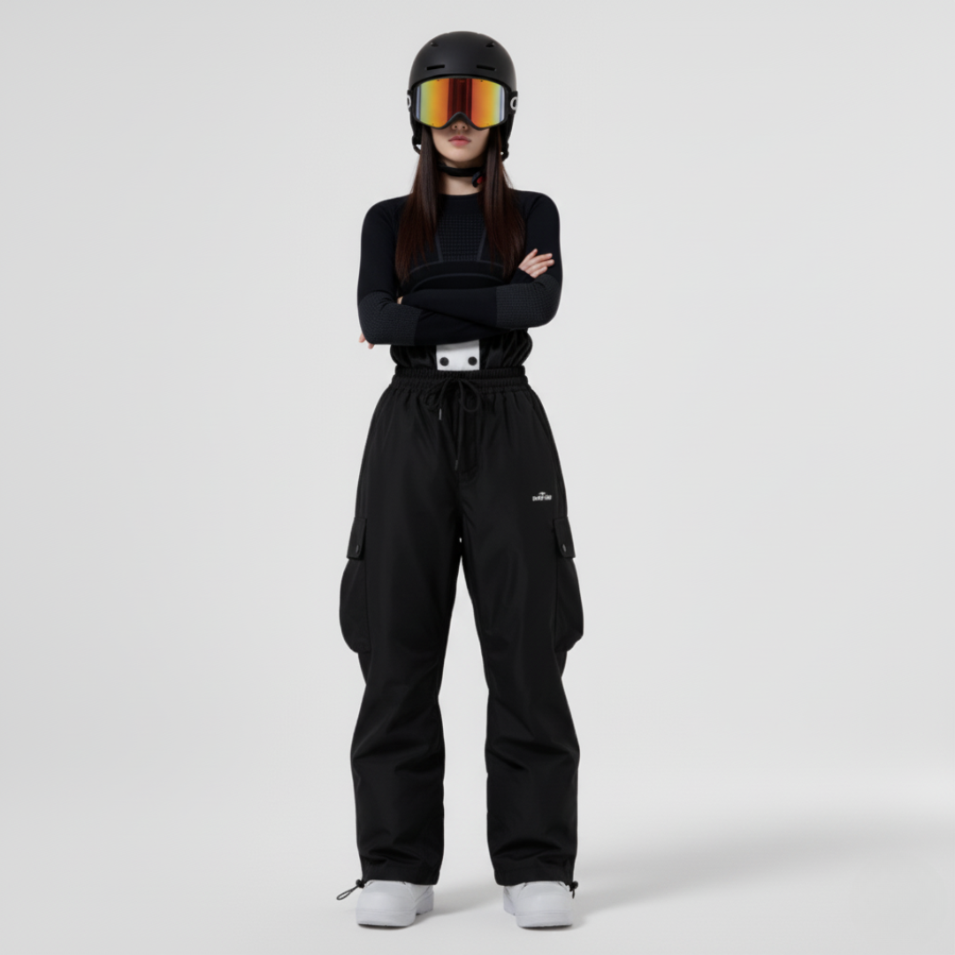 Skihose Damen Baggy | Snowboardhose | Wasserdicht für den Winter