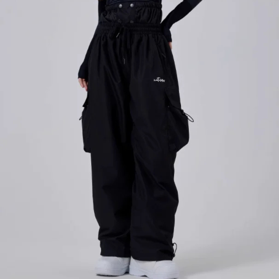 Pantaloni da Sci Baggy Donna | Snowboard | Impermeabili per l’Inverno
