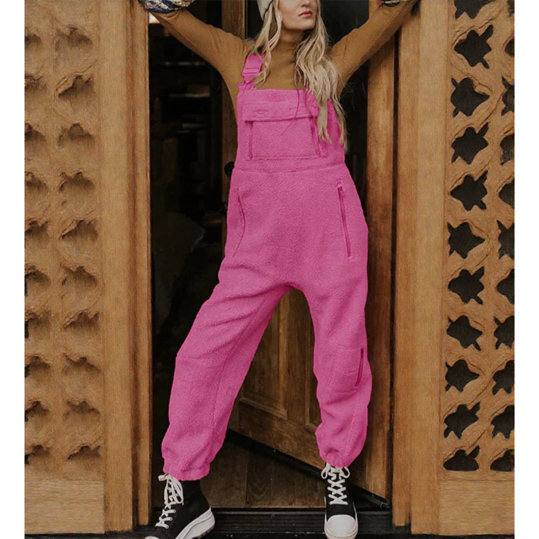 Tuta Sci Donna | In Pile & con Tasche con Cerniera